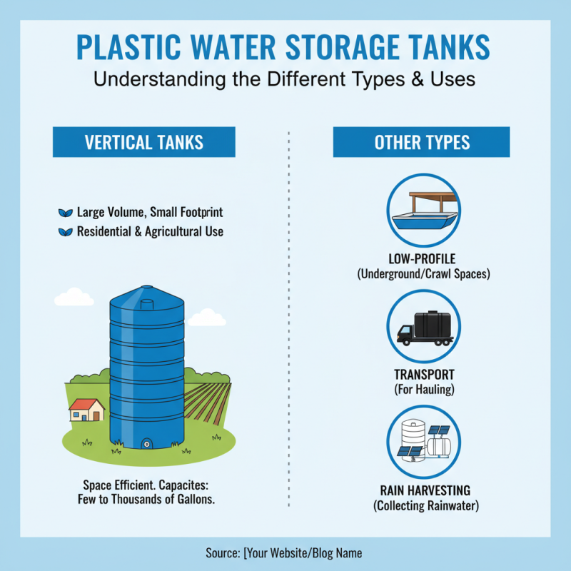 How to Choose the Best Plastic Water Storage Tanks for Your Needs?