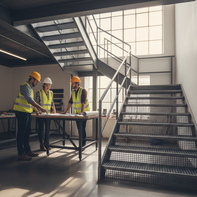 How to Get Custom Stair Tread Grating Fabrication Done Right?