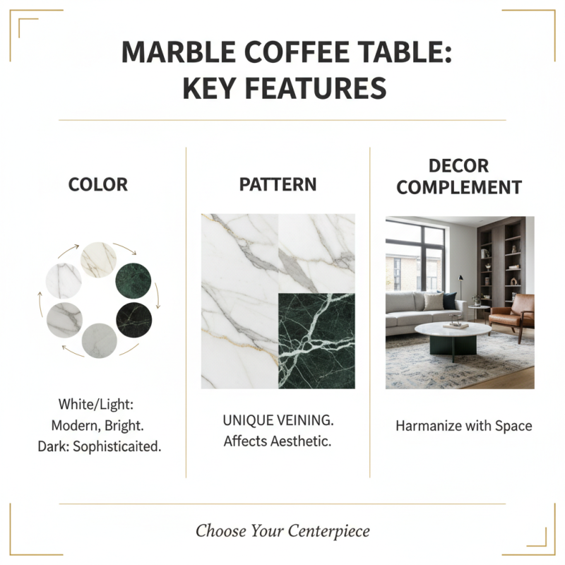 Top 10 Coffee Table Marble Round Designs for Your Home?