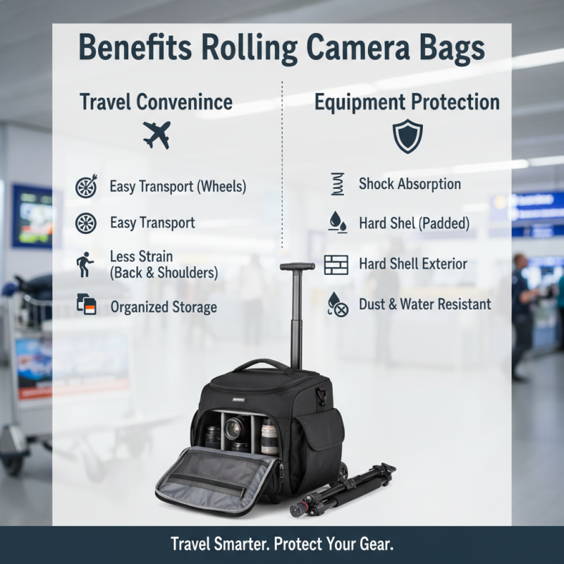 Top 10 Large Rolling Camera Bag Options for Photographers Today?