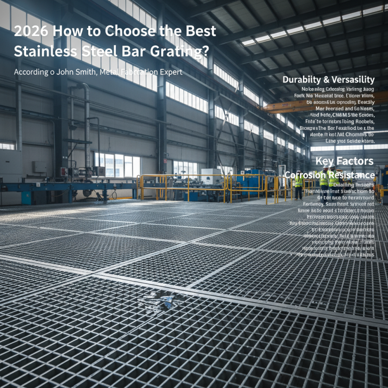 2026 How to Choose the Best Stainless Steel Bar Grating?
