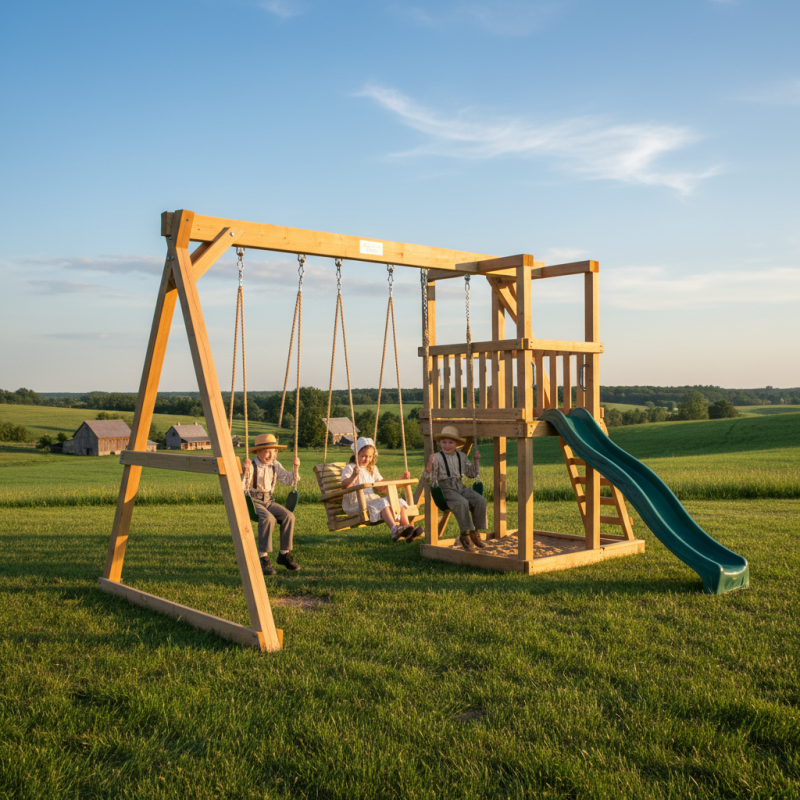 What is an Amish Swing Set and Why is it So Popular?