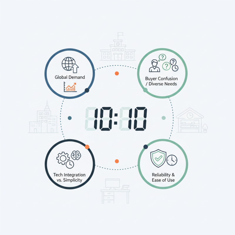 2026 Best Large Display Digital Clock for Global Buyers?