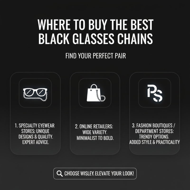 10 Best Black Glasses Chains to Elevate Your Style Today?