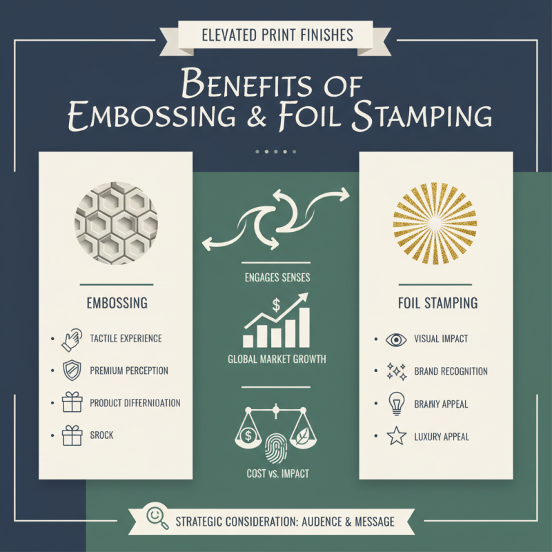 What are the Benefits of Embossing and Foil Stamping?