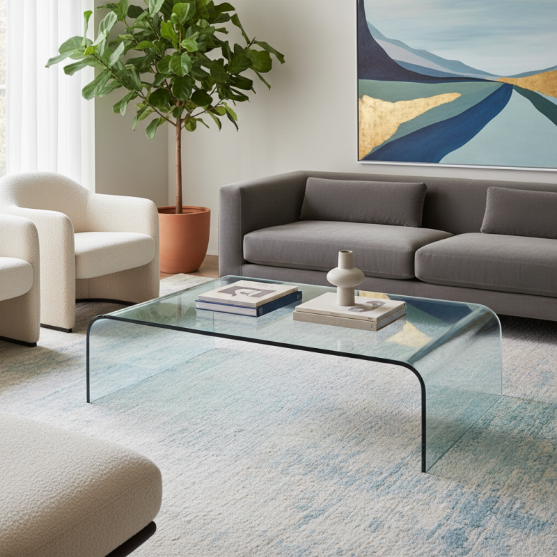 Best Curved Glass Coffee Tables for Stylish Living Spaces?