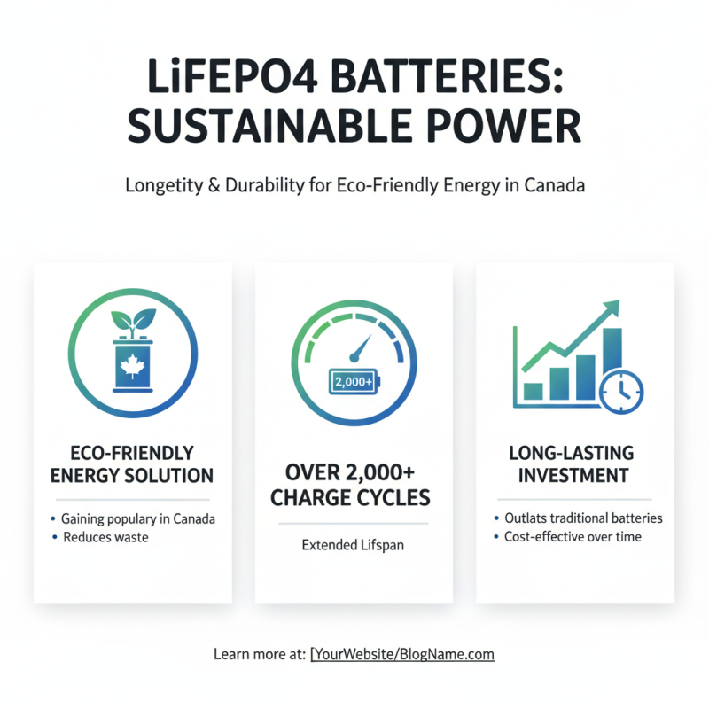 Top 10 Benefits of Lifepo4 Battery in Canada for Eco Friendly Energy Solutions?