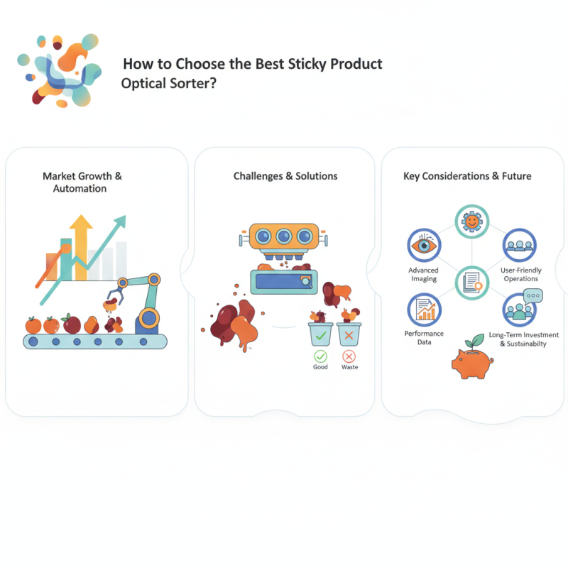 How to Choose the Best Sticky Product Optical Sorter?