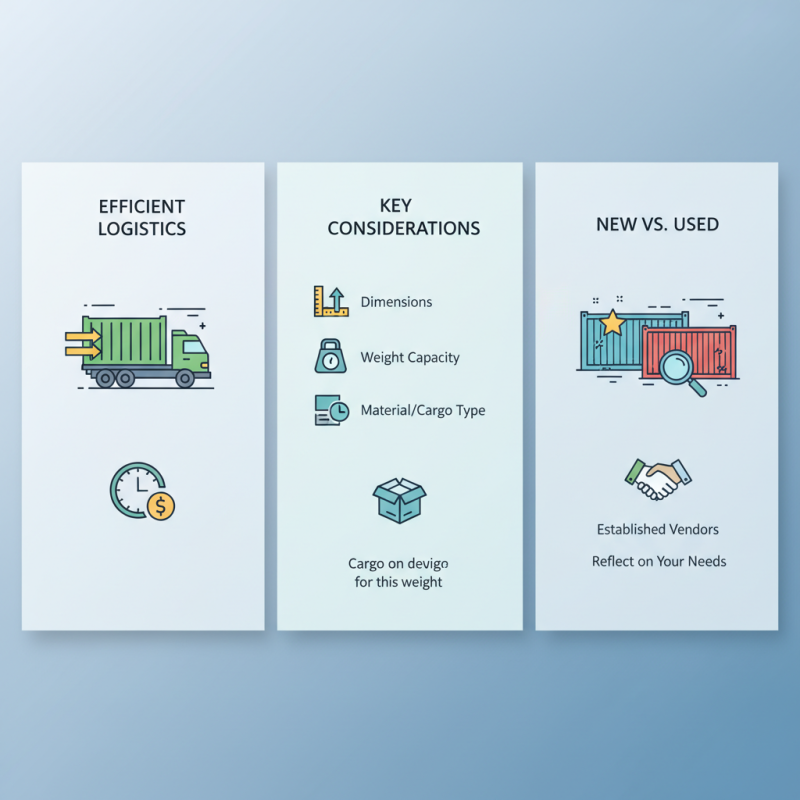 How to Choose the Right Side Load Shipping Container for Your Needs?