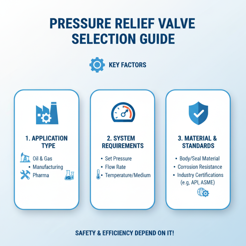 How to Choose the Right Pressure Relief Valve for Your Needs?