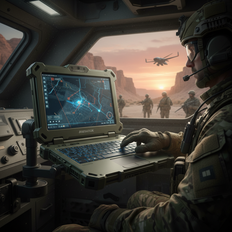 Как выбрать военный защищённый портативный ноутбук в 2026 году?