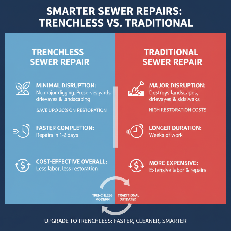 Sewer Repair Without Digging Why Choose Trenchless Technology?