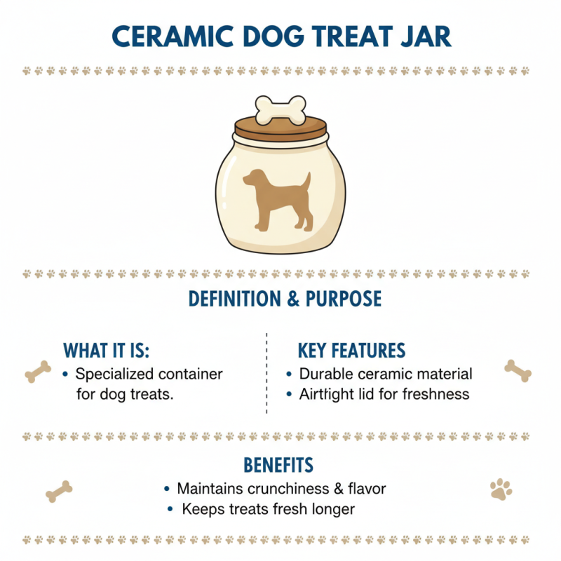 What is a Ceramic Dog Treat Jar and Why You Should Consider One?