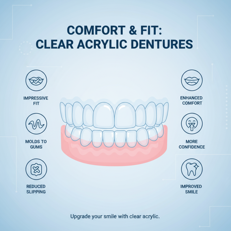 Top Benefits of Clear Acrylic Dentures for a Perfect Smile?