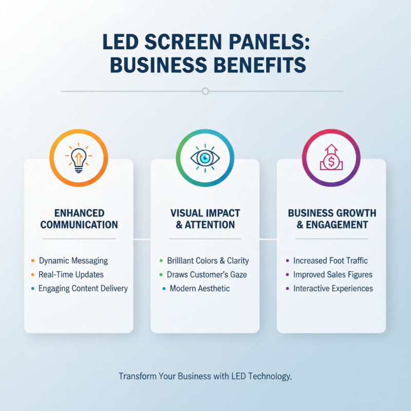 Why Choose LED Screen Panels for Your Business Needs?