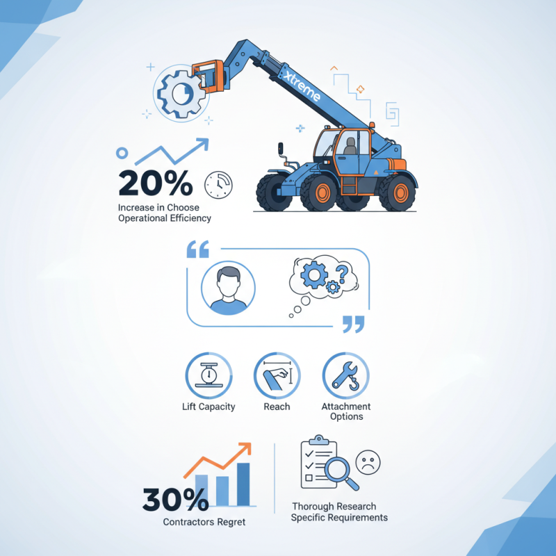 2026 How to Choose the Best Xtreme Telehandler for Your Needs?