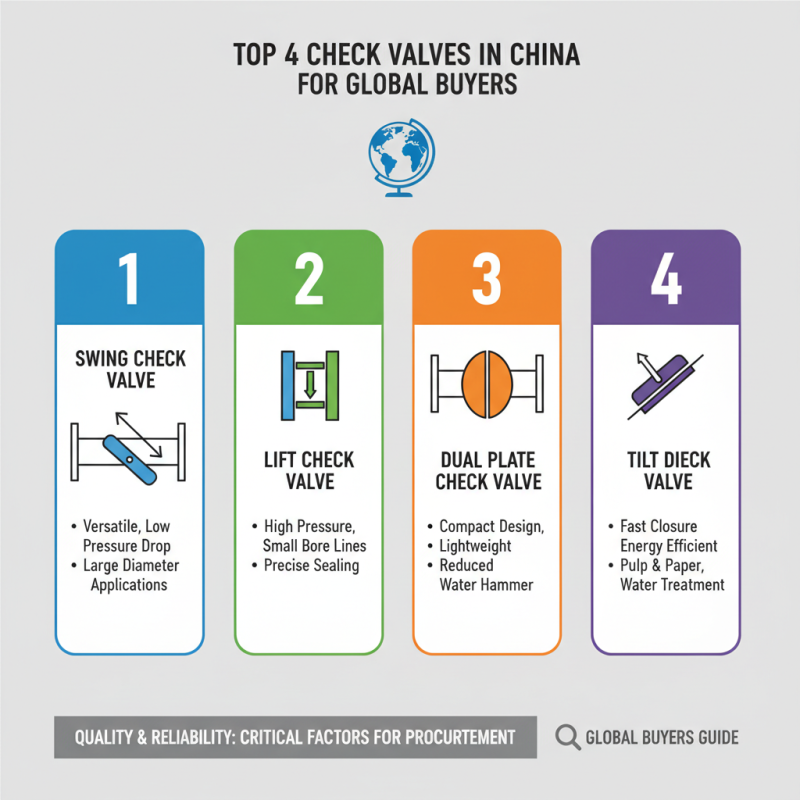 Top 4 Check Valves in China for Global Buyers?