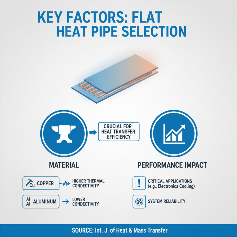 How to Choose the Best Flat Heat Pipe for Your Needs?