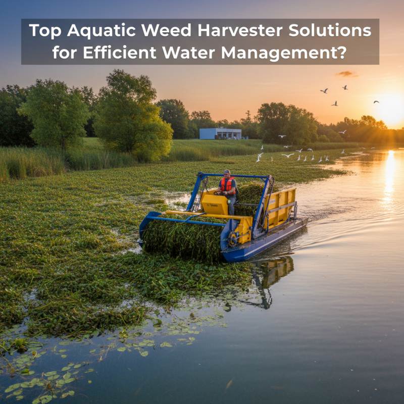 Top Aquatic Weed Harvester Solutions for Efficient Water Management?