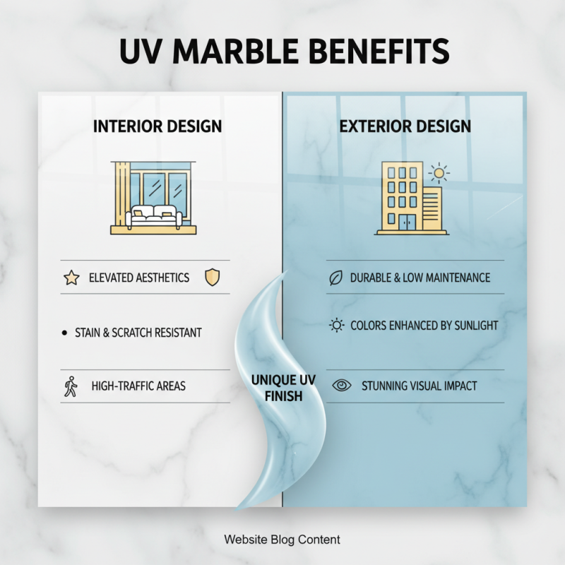 Why Choose Uv Marble for Your Next Project?