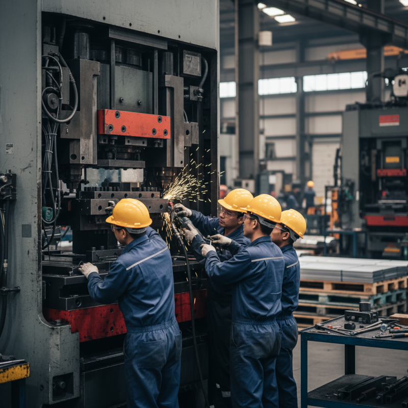 What is Stamping Press Repair and How to Get It Done?