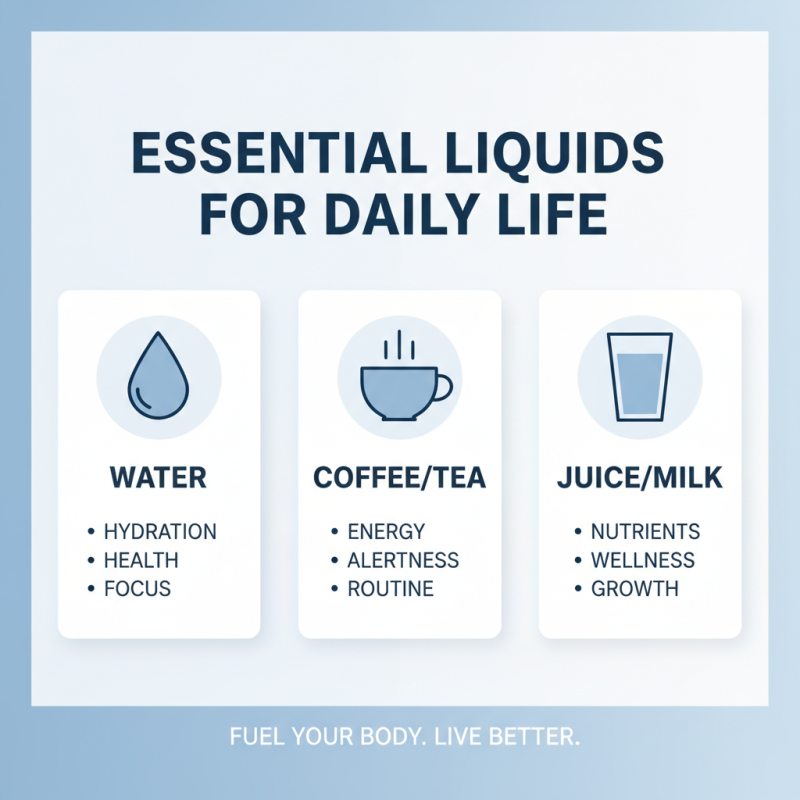 Top 10 Best Liquids to Buy in an Online Shop for Your Needs?