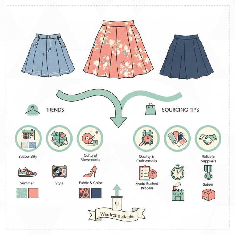 Skater Pleated Skirt Trends and Sourcing Tips for Buyers?