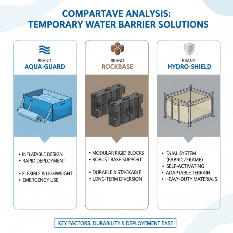 What Are the Best Temporary Water Barriers for Global Buyers?