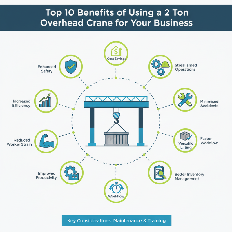 Top 10 Benefits of Using a 2 Ton Overhead Crane for Your Business?