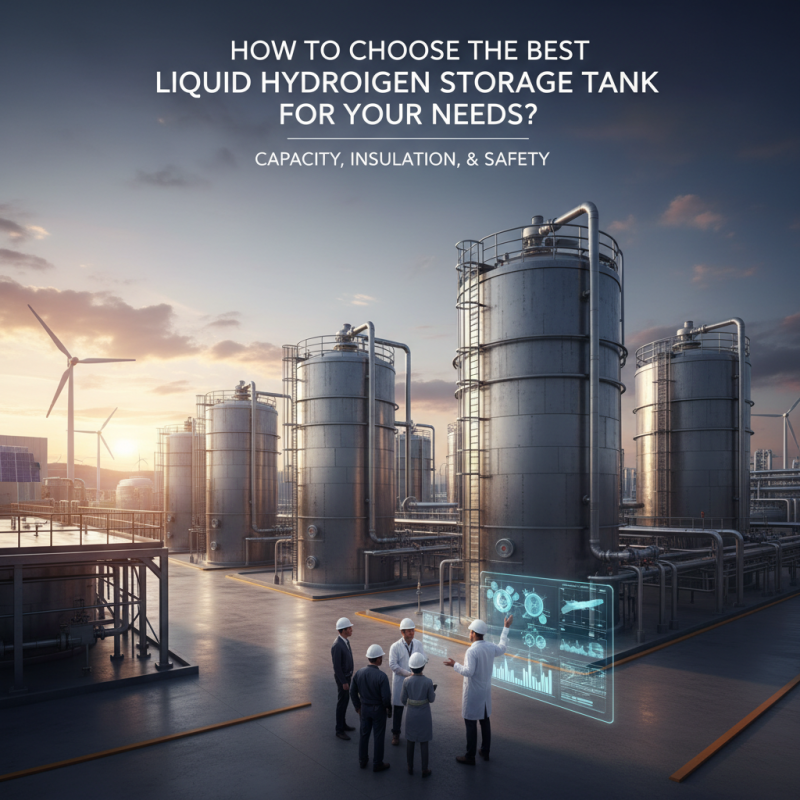How to Choose the Best Liquid Hydrogen Storage Tank for Your Needs?