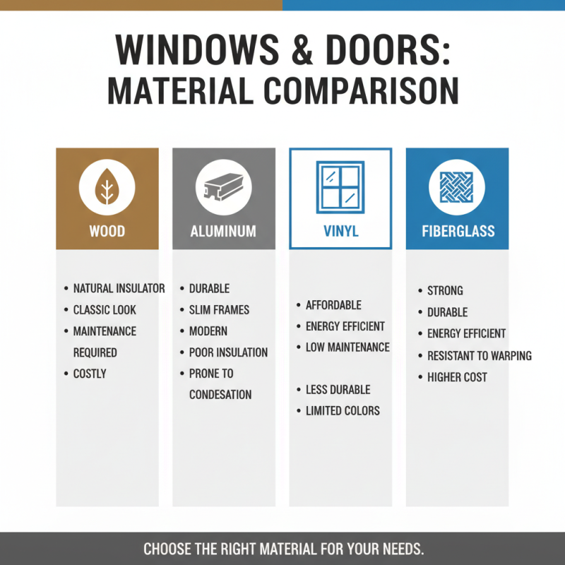 How to Choose the Best Home Windows and Doors for Your Needs?