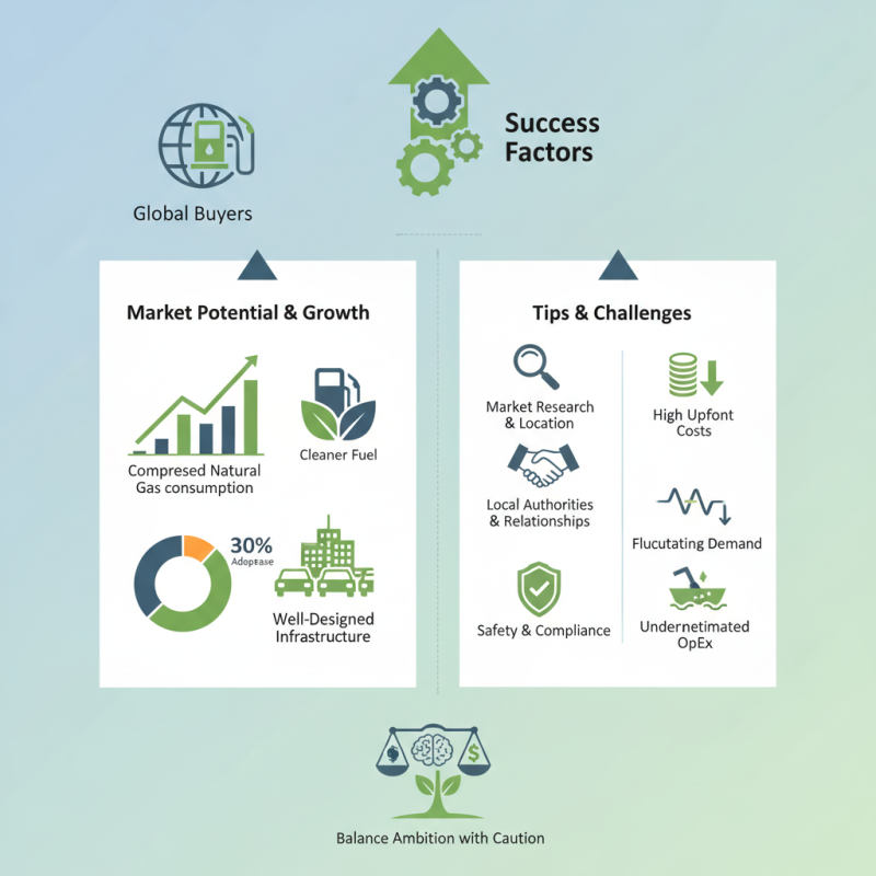 CNG Filling Station Tips for Global Buyers and Success Factors?