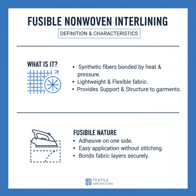 What is Fusible Nonwoven Interlining Fabric and How is it Used?