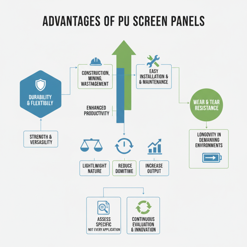 What are the Advantages of Using Pu Screen Panel?