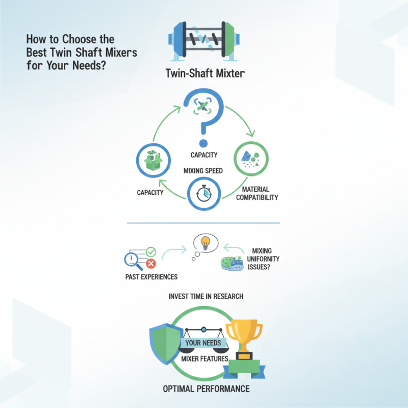 How to Choose the Best Twin Shaft Mixers for Your Needs?