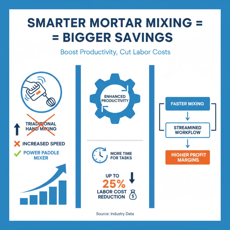 Top 10 Benefits of Mixing Mortar With Paddle Mixer for Efficiency?