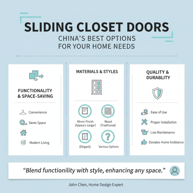 Best Sliding Closet Doors in China for Your Home Needs?
