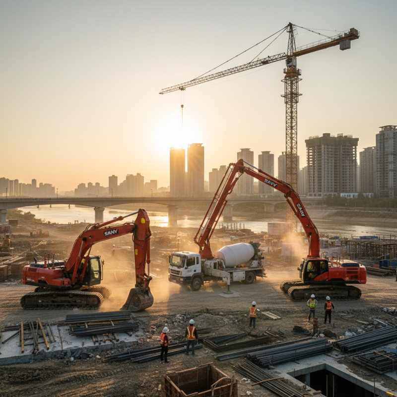 Best Sany Equipment for Global Buyers to Consider