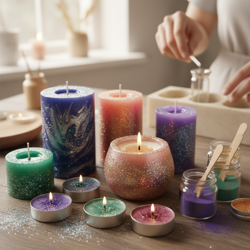 Why Choose Mica Powder For Candles Making?