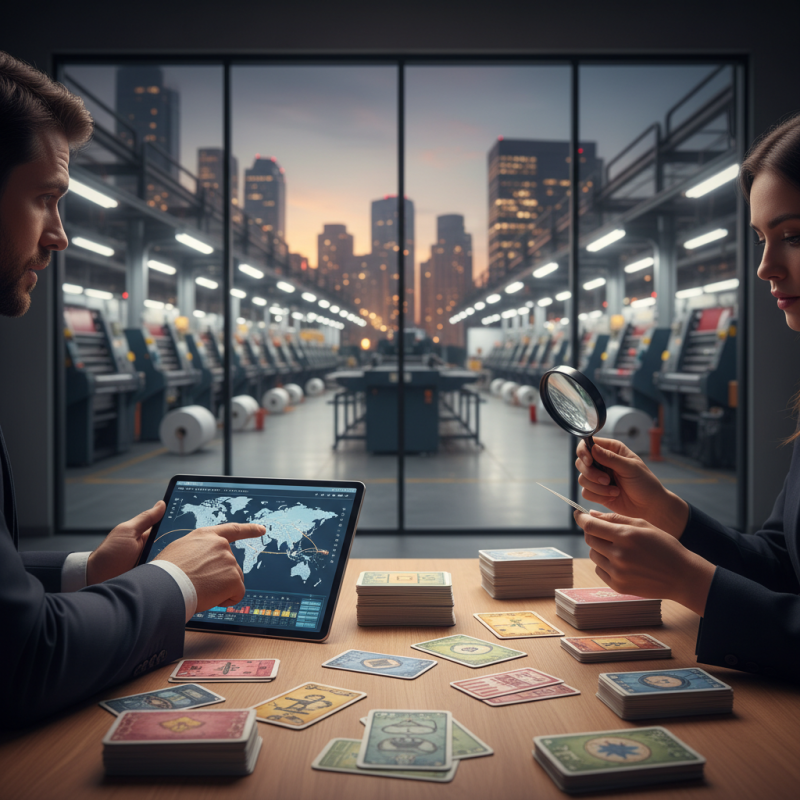 Top Tips for Sourcing from a Global Leading Paper Game Card Supplier?