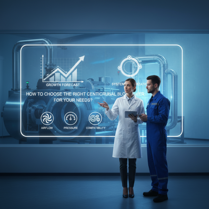 How to Choose the Right Centrifugal Blower for Your Needs?