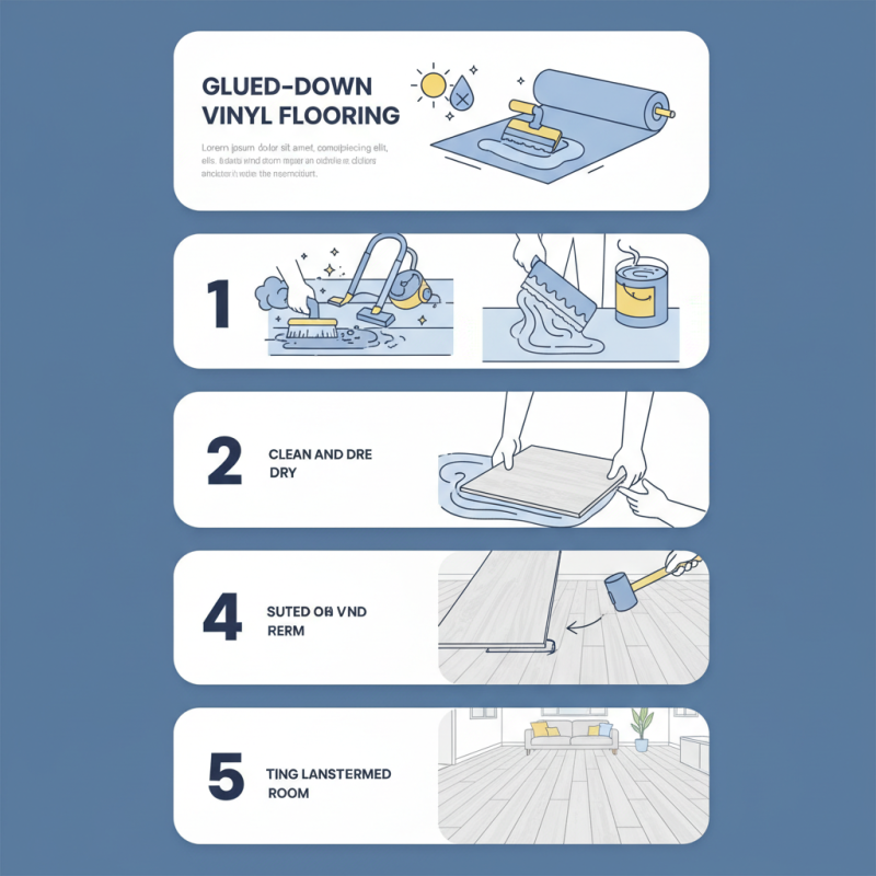 How to Install Glued Down Vinyl Flooring in Simple Steps?