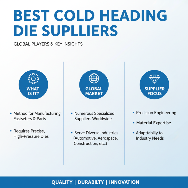 Best Cold Heading Die Suppliers for Global Buyers?