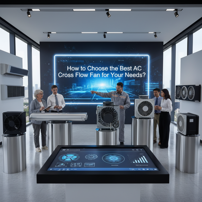 How to Choose the Best AC Cross Flow Fan for Your Needs?