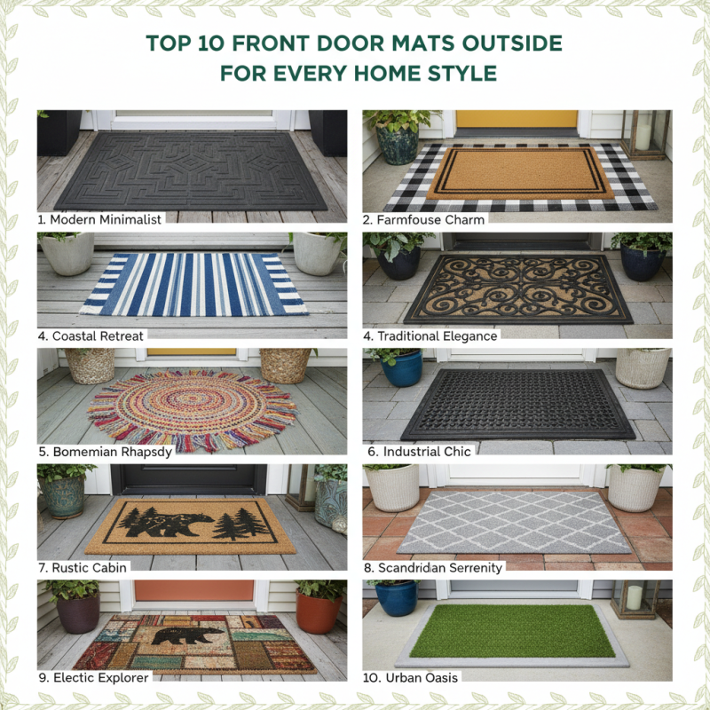 Top 10 Front Door Mats Outside for Every Home Style?