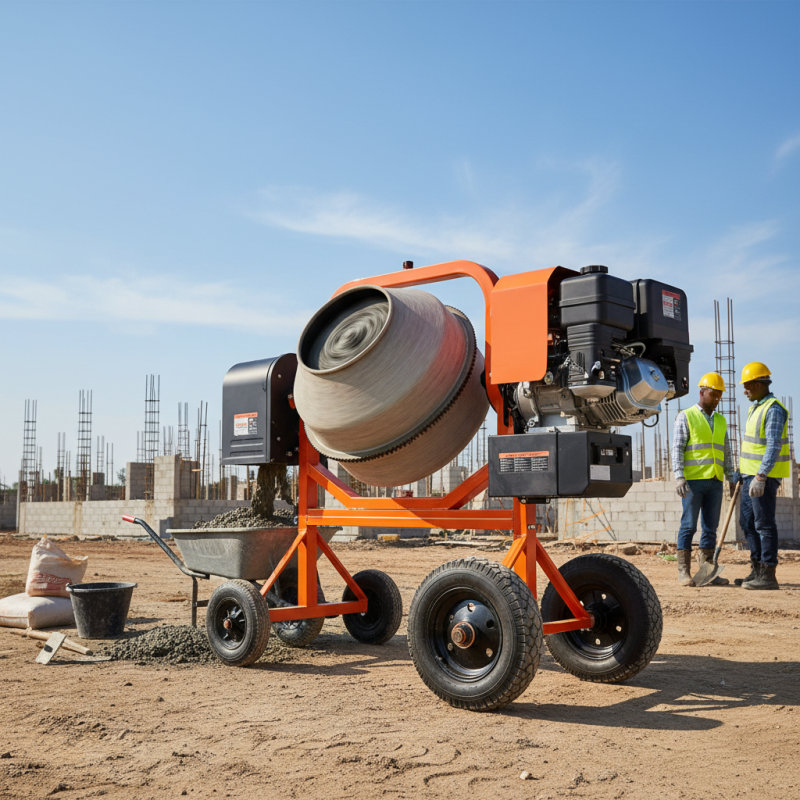 Top Petrol Cement Mixer for Efficient Construction Projects?