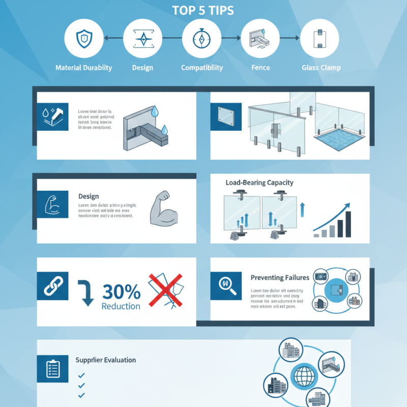 Top 5 Tips for Choosing China Glass Clamps for Your Projects
