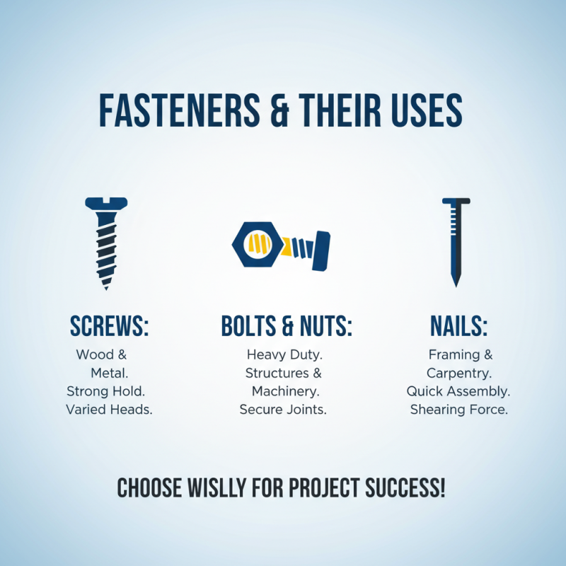 How to Choose the Right Fasteners for Your Projects?