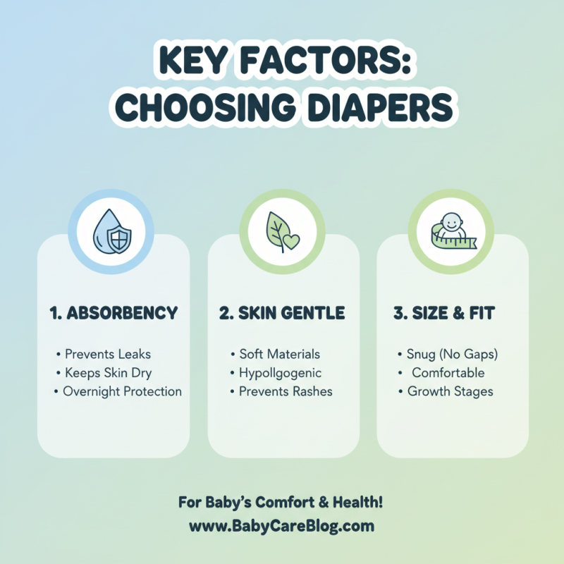 How to Choose the Best Baby Diapers for Your Baby's Needs?