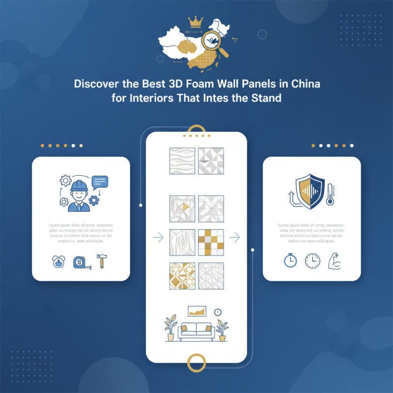 Discover the Best 3D Foam Wall Panels in China for Stunning Interiors?